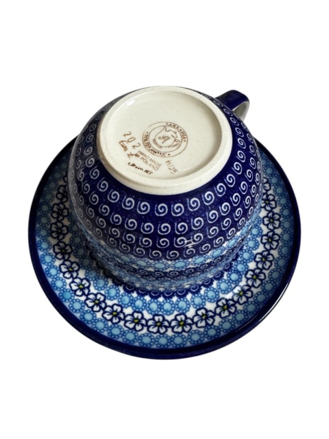 Filiżanka ze spodkiem JUMBO 500 ml