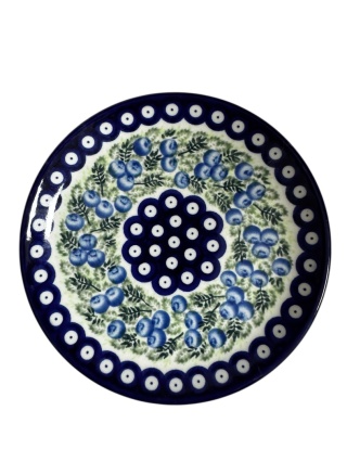 Talerz śniadaniowy 19 cm Jagódki dek 285