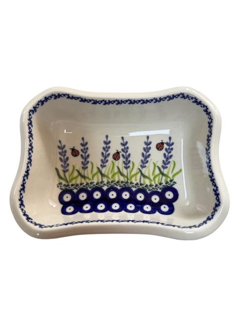 Miska Kanciata mała Lawenda